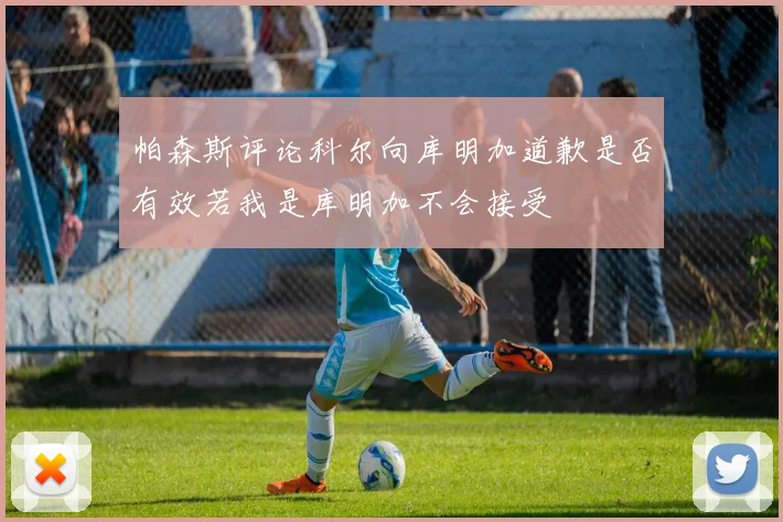 帕森斯评论科尔向库明加道歉是否有效若我是库明加不会接受