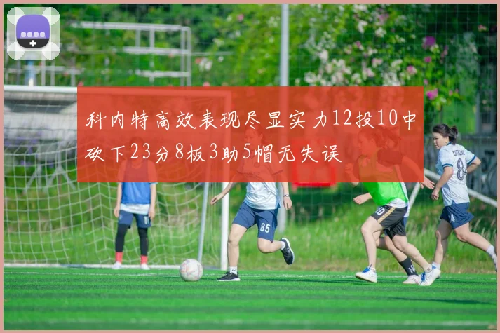 科内特高效表现尽显实力12投10中砍下23分8板3助5帽无失误