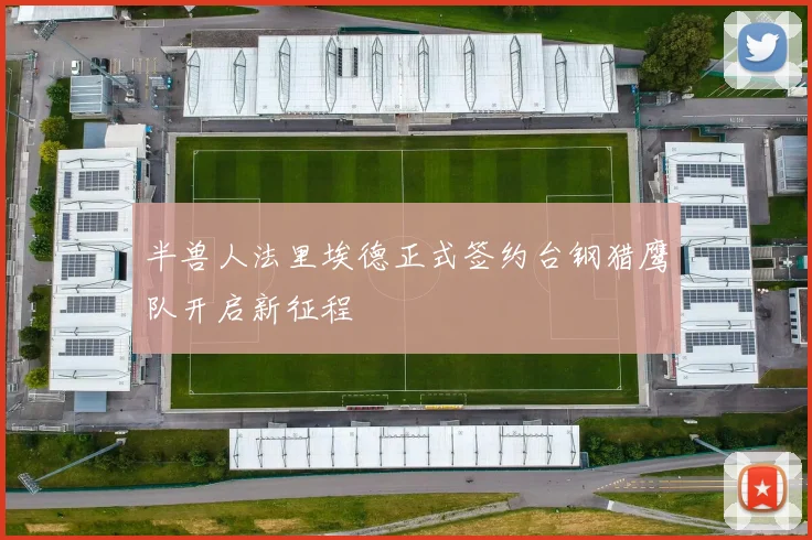 半兽人法里埃德正式签约台钢猎鹰队开启新征程